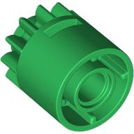 Technic, Gear 12 Tooth with Clutch: {тъмно зелен}