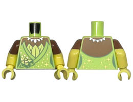 Minifigure, Head, Modified Alien Navi with Blue Eyes and Lips, Silver Spots, Dark Blue Markings, White Shell Pendant, and Closed Mouth Pattern : {умерено небесносин}