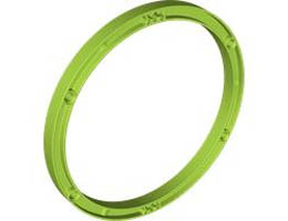Support 15 x 15 Girder, Round: {ярко жълто-зелен}