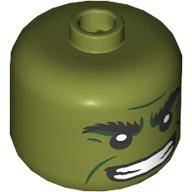 MINI HEAD, BIG, NO. 6: {маслинено зелен}