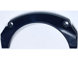 Technic, Panel Car Mudguard Arched #43 11 x 2 x 5 Rounded Top: {земно син}