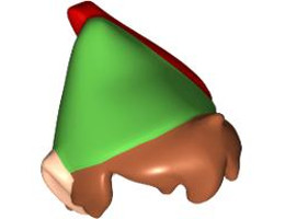 Мини шапка No. 203: {тъмно оранжев}