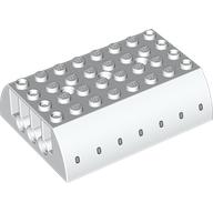 TANK UPPER PART 8X6X2, NO. 1: {бял}
