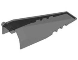 Windscreen 10 x 4 x 2 with Bar Handle: {прозрачно черен}