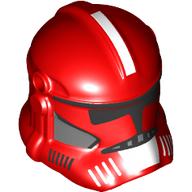 MINI HELMET, NO. 429: {ярко червен}