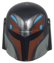 MINI HELMET, NO. 431: {титаниево метален}