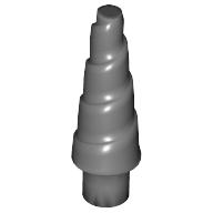 CONICAL HORN Ø 3.2 SHAFT: {тъмно каменно сив}