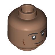 MINI HEAD, NO. 4168: {умерено кафяв}