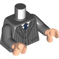MINI UPPER PART, NO. 6789: {тъмно каменно сив}