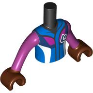TORSO,BOY, W/ ARM, NO. 172: {черен}