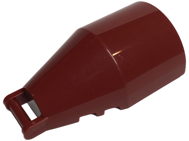 Windscreen 6 x 4 x 2 Round with Bar Handle: {нов тъмно червен}