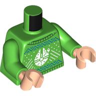 MINI UPPER PART, NO. 6829: {ярко зелен}