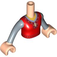 TORSO, GIRL, W/ ARM, NO. 536: {светло нуга}