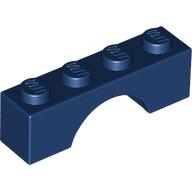 BRICK W. BOW 1X4: {земно син}