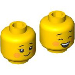 MINI HEAD, NO. 4199: {ярко жълт}