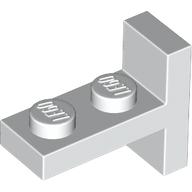 PLATE 2X1, W/ VERT. TUBE: {бял}