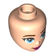 MINI DOLL, HEAD, NO. 454: {светло нуга}