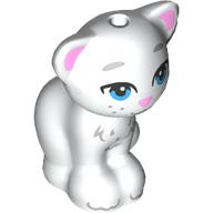 CAT, W/ 1.5 HOLE, NO. 32: {бял}