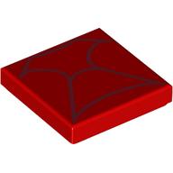 FLAT TILE 2X2, NO. 701: {ярко червен}