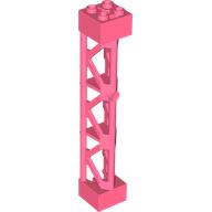 LATTICE TOWER 2X2X10 W/CROSS: {пъстро коралов}