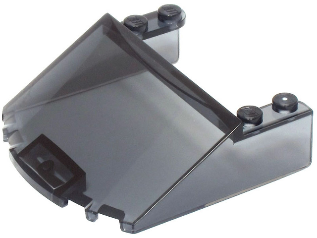 WINDSCREEN 6X6X1 2/3, NO. 1: {прозрачно черен}