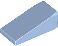 ROOF TILE 1X2X2/3: {светло кралско син}