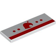 TILE 2X6, NO. 35: {бял}