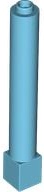 Support 1 x 1 x 6 Solid Pillar: {умерено небесносин}