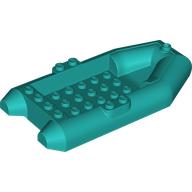 RUBBER BOAT 6X12X2: {ярко синьо-зелен}