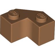 Brick 2x2 w. angle 45 degrees: {умерен нуга}