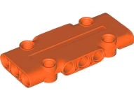 Technic, Panel Plate 3 x 7 x 1: {червеникаво-оранжев}