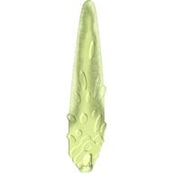 WEAPON, W/ CROSS HOLE, NO. 5: {прозрачен зелен опал}