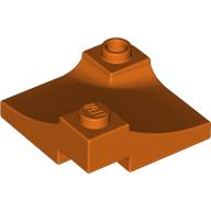 BRICK 1X3X3,INSIDE ARCH,W/ CUTOUT, KNOB: {червеникаво-оранжев}