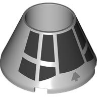 CONE Ø32/Ø16, NO. 2: {умерено каменно сив}
