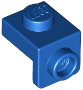 PLATE 1X1, W/ 1.5 PLATE 1X1, DOWNWARDS: {ярко син}