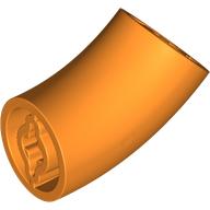 Brick, Round 2 x 2 D. 45 degrees Elbow (27.7mm Standing Height): {ярко оранжев}