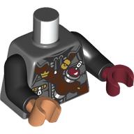 MINI UPPER PART, NO. 6920: {тъмно каменно сив}