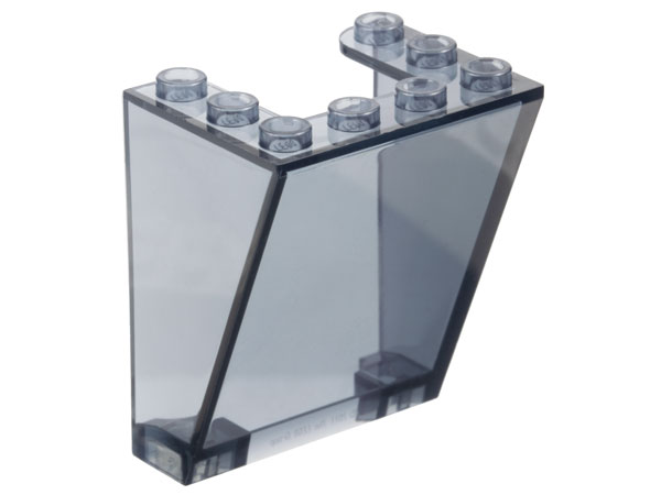 INVERTED WINDSCREEN 3X4X4: {прозрачно черен}
