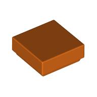 FLAT TILE 1X1: {червеникаво-оранжев}
