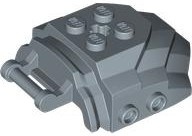 Cockpit Front 4 x 5 x 2 with Bar Handle and Studs on Sides: {пясъчно син}