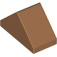 RIDGED TILE 1X2/45°: {умерен нуга}