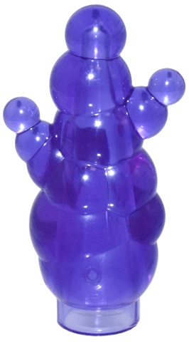 Column of Bubbles: {прозрачно ярко синьо-виолетов}