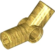 Technic, Axle and Pin Connector Angled #4 - 135 degrees: {топло златист}
