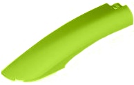 Wedge 10 x 2 x 2 Left: {ярко жълто-зелен}
