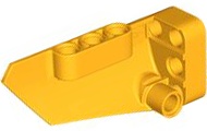 Technic, Panel Fairing # 4 Small Smooth Long, Side B: {огнено жълто-оранжев}