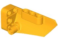 Technic, Panel Fairing # 3 Small Smooth Long, Side A: {огнено жълто-оранжев}