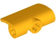 Technic, Panel Curved 2 x 3 x 1: {огнено жълто-оранжев}
