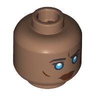MINI HEAD, NO. 4263: {умерено кафяв}