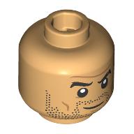 MINI HEAD, NO. 4266: {умерен тан}