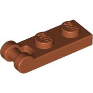 PLATE 1X2 W/SHAFT Ø3.2: {тъмно оранжев}